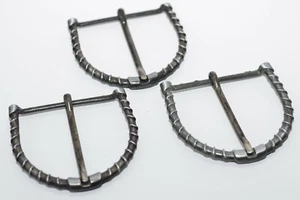 Gürtelschnalle / Schnalle für 60 mm Breite, Antik-Silber, Mittelalter / Ritter - Picture 1 of 12