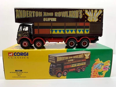 Corgi Classics Atkinson No.27801 Open Pole Truck Car Set Anderton & Rowland’s - Image 1 of 4