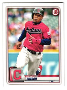 2020 Bowman #4 Francisco Lindor