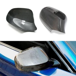For BMW E82 E87 E88 120i 125i LCI 10-12 Real Carbon Fiber Mirror Cover Cap Add - Picture 1 of 7