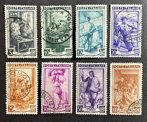ITALY 1950 - Workers Issue, Partial set , Scott 549-567 - Picture 1 of 1