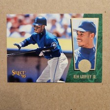 Ken Griffey Jr 1995 Select Baseball Card # 89
