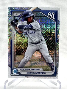 2024 Bowman Baseball Chrome Prospects Mojo #BCP-84 Brando Mayea (RC) Yankees - Picture 1 of 2