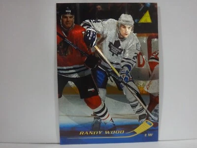 1995-96 Pinnacle Rink Collection Randy Wood #164 - Image 1 of 2