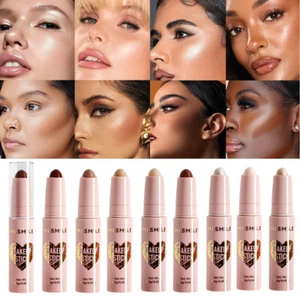 8-color Highlighter Contour Stick for Face Brightening and Contouring Makeup + - Picture 1 of 20