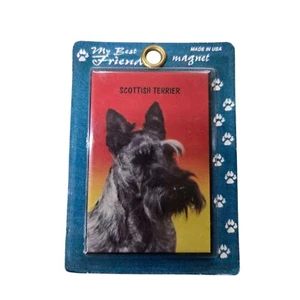 De colección Swibco 1994 Scottish Terrier Perro Refrigerador Imán Nuevo ENVÍO GRATUITO - Imagen 1 de 2