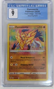 Pokemon - Zamazenta Increíble Raro CGC 9 Vivid Voltage 102/185 Tarjeta - Imagen 1 de 4