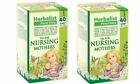Apotheke Herbal Nursing Tea for Breastfeeding Mothers Milk 40 Teabags. Pack of 2