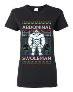 Camiseta gráfica para mujer Abdominal Swoleman Fitness Yeti - Imagen 1 de 14