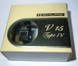 Shure V15 Type IV Phono Cartridge mit Original Stylus Nadel Vintage unbenutzt NOS - Bild 1 von 10