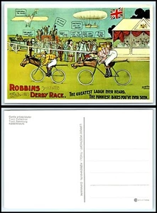 Cartolina DANIMARCA - Robbins presenta la famosa corsa del derby stampa REPRO FZ19 - Foto 1 di 1