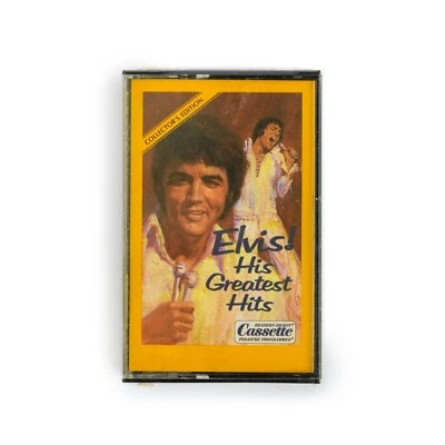 ELVIS PRESLEY - ELVIS! HIS GREATEST HITS Tape #1 Cassette, 1983, Reader's Digest - Image 1 of 2