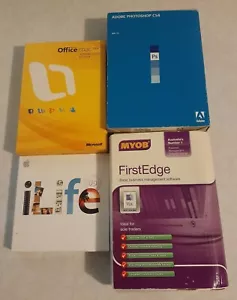 Apple Mac software iLife 09; Microsoft office; Adobe photoshop; MYOB all used - Picture 1 of 12