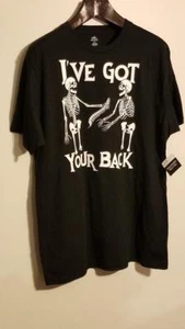 "I've Got Your Back!" Skeleton Halloween novelty T-Shirt , Men's 2XL - Picture 1 of 1
