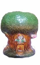 Vintage McCoy Keebler Elf In Tree Cookie Jar/ Utensil Holder