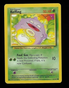 Pokémon Unlimited 51 Koffing 1999 - Imagen 1 de 2