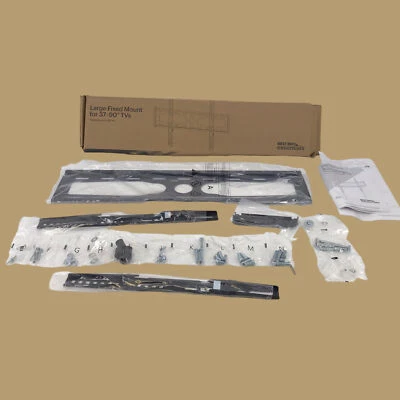Lot of 2 Best Buy Essentials Fixed Wall Mount for Most 37-90 Flat-Panel BE-MLFX - Image 1 of 4