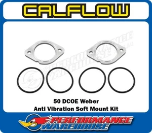 Anti Vibration Soft Mount Kit suits 50 DCOE Sidedraft Weber Carburettor - Bild 1 von 3