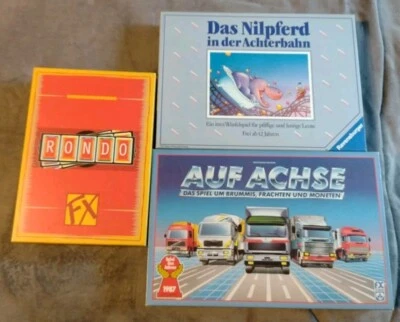 Das Nilpferd in der Achterbahn, Auf Achse, Rondo, Ravensburger Schmidt FX - Bild 1 von 4