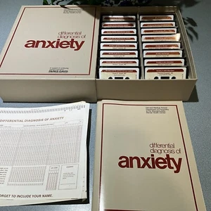 DIFFERENTIAL DIAGNOSIS OF ANXIETY HARVERD MEDICAL SCHOOL 16 Cassettes COURSE NOS - Picture 1 of 18