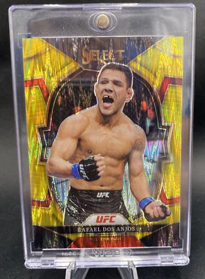 2023 Select UFC Gold Flash Concourse  7/10 - Rafael Dos Anjos 🔥 Legend - Image 1 of 4