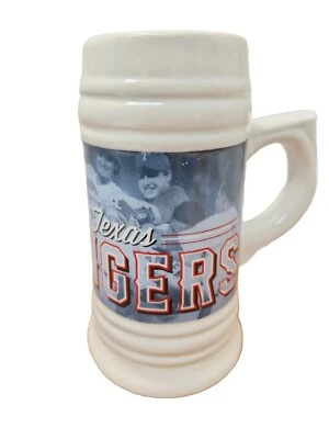 MLB TEXAS RANGERS Béisbol Coleccionable 7" Beer Stein Taza Dulces Baby Rays Bonita Foto 1 de 4