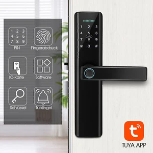Elektronisches Fingerabdruck Türschloss APP WIFI Fingerprint Türöffner Schloss - Bild 1 von 13