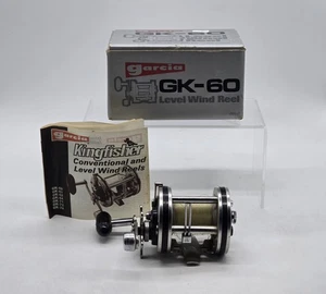 Garcia Kingfisher GK-60 Level Wind Reel With Box  - Picture 1 of 22