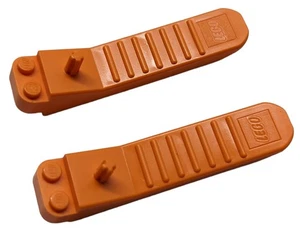 Lego Parts: #630 Classic Brick Separator Pack Of 2 Orange Toy Tool - Picture 1 of 4