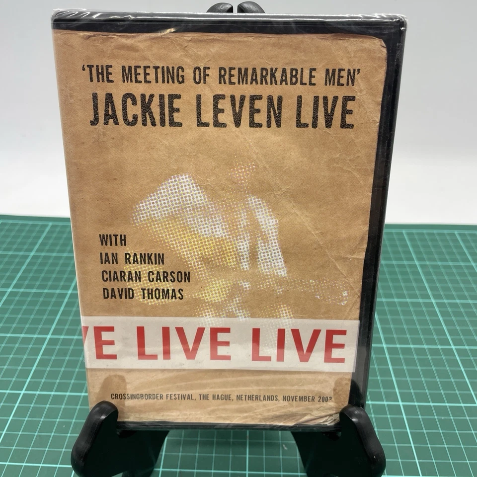 DVD Jackie Leven Live The Meeting of Remarkable Men 2005 Brand New Sealed Rare - Image 1 of 4