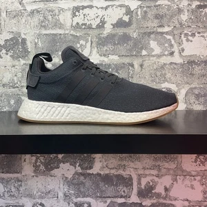 Men Adidas NMD_R2 Grey Five Core Black CQ2400 Size 11 - Picture 1 of 5