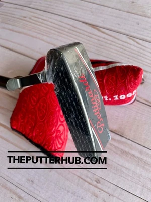 *NEW* Bettinardi Limited Rawlings BB1W "Clean Up Hitter" Wood Inlay 35in Putter - Image 1 of 4