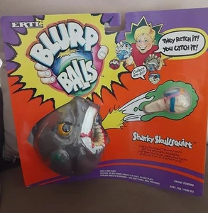 BLURP BALLS SHARKY SKULLSQUIRT Neu & Sealed 1991 Shark Diver Original ERTL - Bild 1 von 2