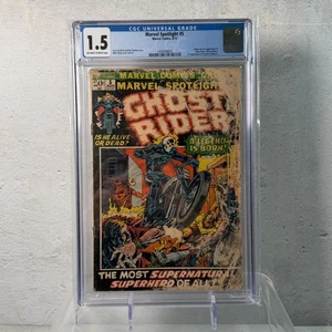 Marvel Spotlight #5 Marvel Comic Book 1.5 CGC 1972 1st Ghost Rider - Picture 1 of 3