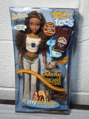 Barbie My Scene Tees Teen 2004 muñeca Madison/Westley rara Foto 1 de 4