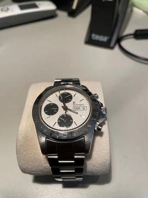 Tutima 793 mit original Metallband, Chronograph - Bild 1 von 3