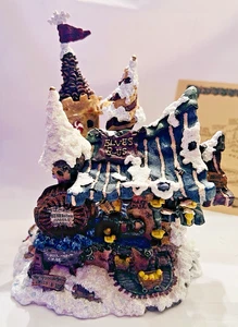 2001 Boyds Bearly Built Village Elves-B-Us Workshop Kringels Village #19034 3E - Picture 1 of 12