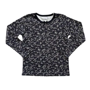 Jamie Kay Bio Marine Blumen Langarmshirt Größe 6y - Bild 1 von 3