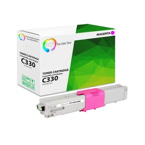 Cartucho de tóner TCT Magenta Oki 44499702 para Okidata C330 C310 C530 MC361 MC351 - Imagen 1 de 6