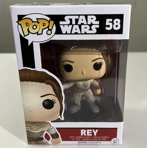 Funko Pop! Vinyl: Star Wars - Rey (w/ Staff) #58 (The Force Awaken’s) Brand New - Picture 1 of 24