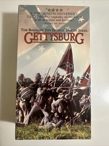 Gettysburg VHS Box Set (2 Tapes) New in Shrink Sheen Daniels Berenger - Bild 1 von 6