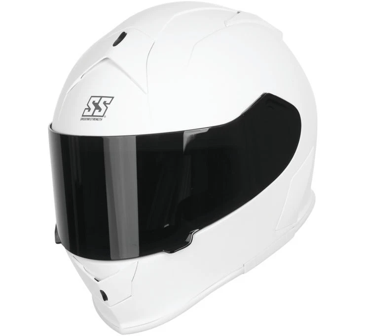 Speed & Strength 880495 SS900 Solid Speed Helmet Lg White - Изображение 1 из 1