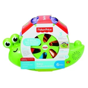 Fisher-Price Musikschnecke interaktives Spielzeug für Babys ab 6 Monate - NEU - Bild 1 von 2