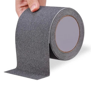 Heavy Duty 4" x 33ft Grey Anti-Slip Grip Tape for Stairs Indoor/Outdoor - New - Picture 1 of 7