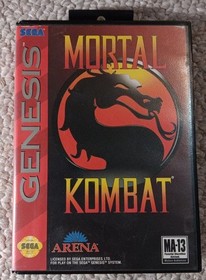 Mortal Kombat (Sega Genesis) - CIB Authentic - Tested & Working