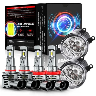 9005 H11 车头灯灯泡 812100D041 防撞雾灯套件适用于 LEXUS HS250H 2012 — 第 1/4 张图片