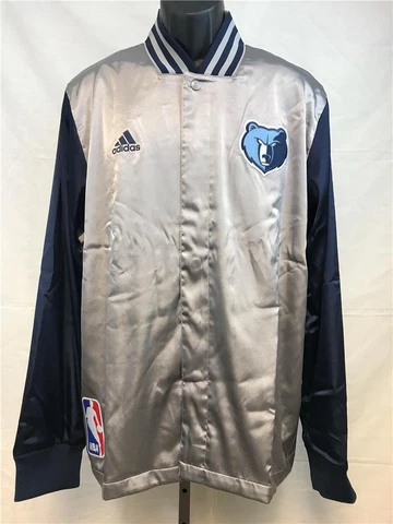 New Memphis Grizzlies Mens L-XL-2XL-3XL-4XL-5XL+2 On Court 2nd Half Jacket Cover