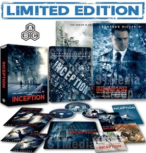 INCEPTION - Ultimate Collector's Edition w/Steelbook (4K + Blu-ray) Region-Free - Picture 1 of 3