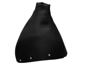 Polaina Gear Stitch negra para RENAULT SCENIC II (2003-2009) 100 % cuero - Imagen 1 de 1