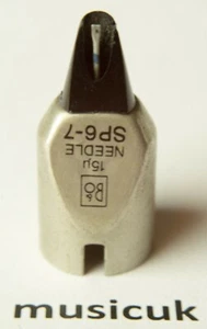 BANG OLUFSEN sp6/7 SP6 SP7 SP6-7 DIAMOND STYLUS B&O BEOGRAM 1000 1001 1500 - Picture 1 of 1